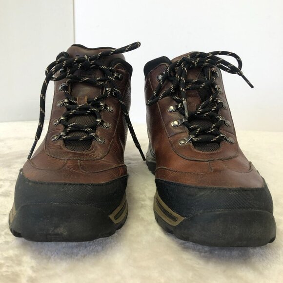 Timberland Back Road Brown Leather Hiking Trail Boots Size 7 - Picture 3 of 14